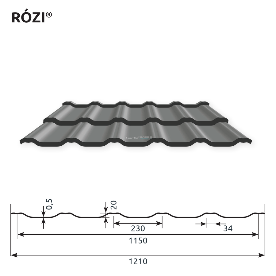 Modul ris cserepeslemez Magyar gy rt s Min s g s kedvez rak