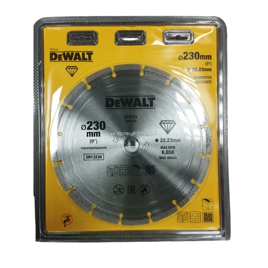 DeWALT gyémánt vágótárcsa 230x22,23 mm szegmentált