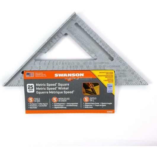 Swanson Metric Speed Square 25 cm derékszög
