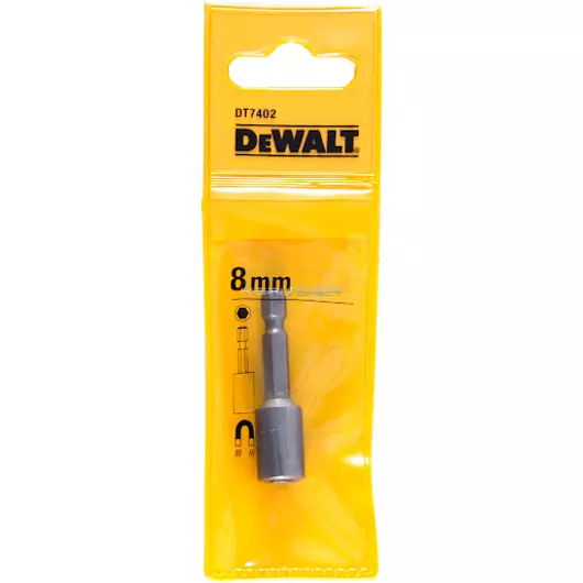 DeWALT dugókulcs 8/50mm Hex mágneses